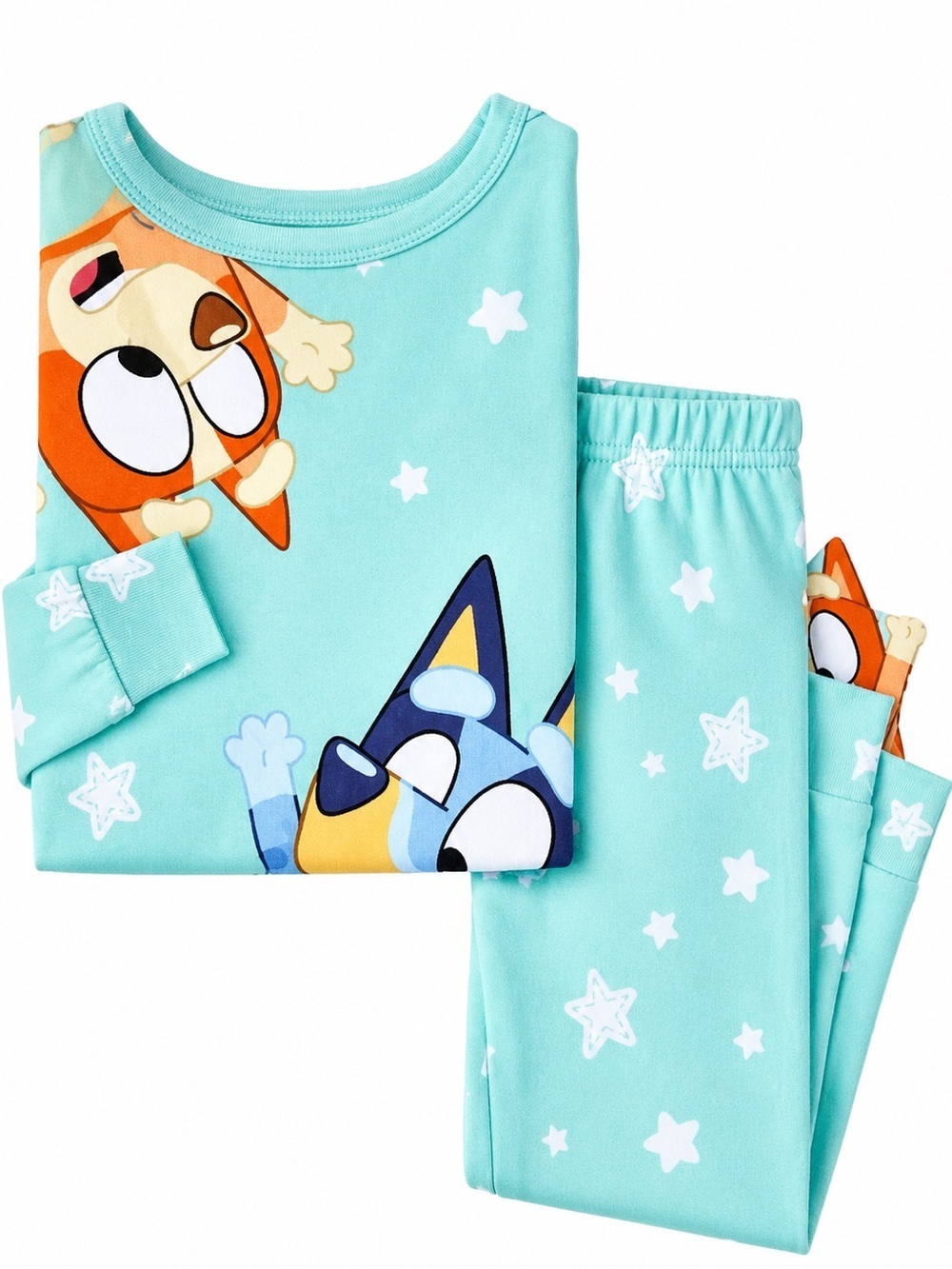 Bluey and Disney Pajama Set - Long Sleeve Top and Pants